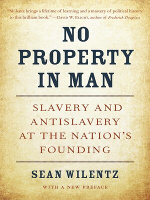 cover image of No Property in Man